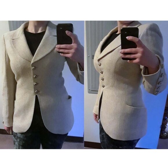 🗼💖Vintage Emanuel Ungaro Parallele skirt suit 10 - Picture 2 of 16